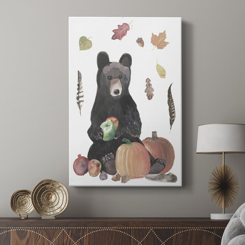 CuteAutumnForestI - galerie sur mesure, H 12 po x l 8 po