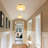 Mid-century Modern Beige Semi Flush Mount Ceiling Light-1634024446