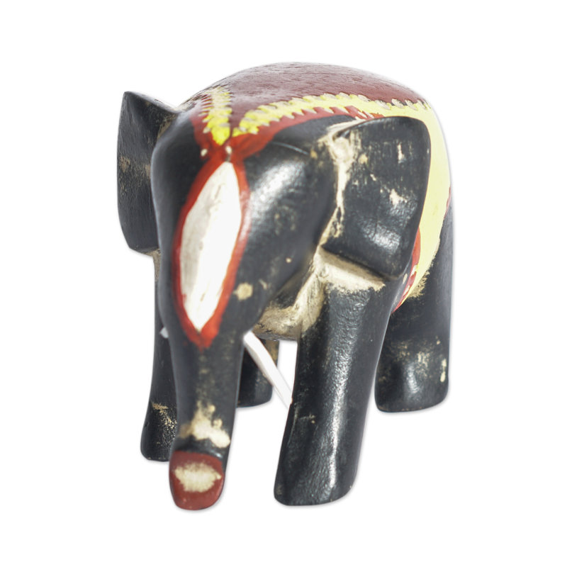 Handmade Culture Elephant I Wood Figurine