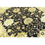 Tapis oriental noir Oushak Chobi-2125919224