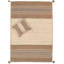 Striped Area Rug in Ivory