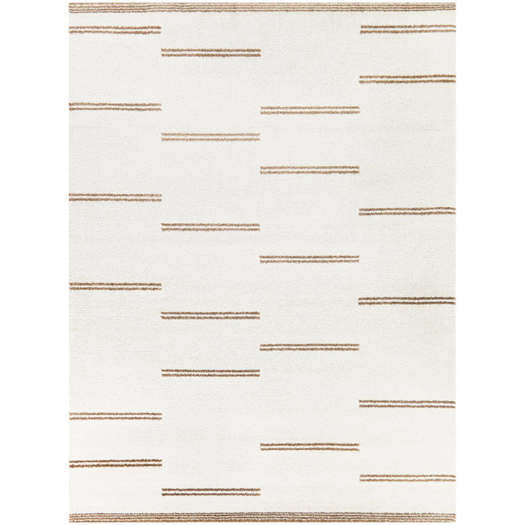 Roika Performance Geometric Ivory Rug