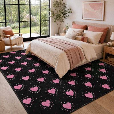 Tapis rose 1Pcs