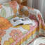 Housse réversible pour canapé à coussin en T