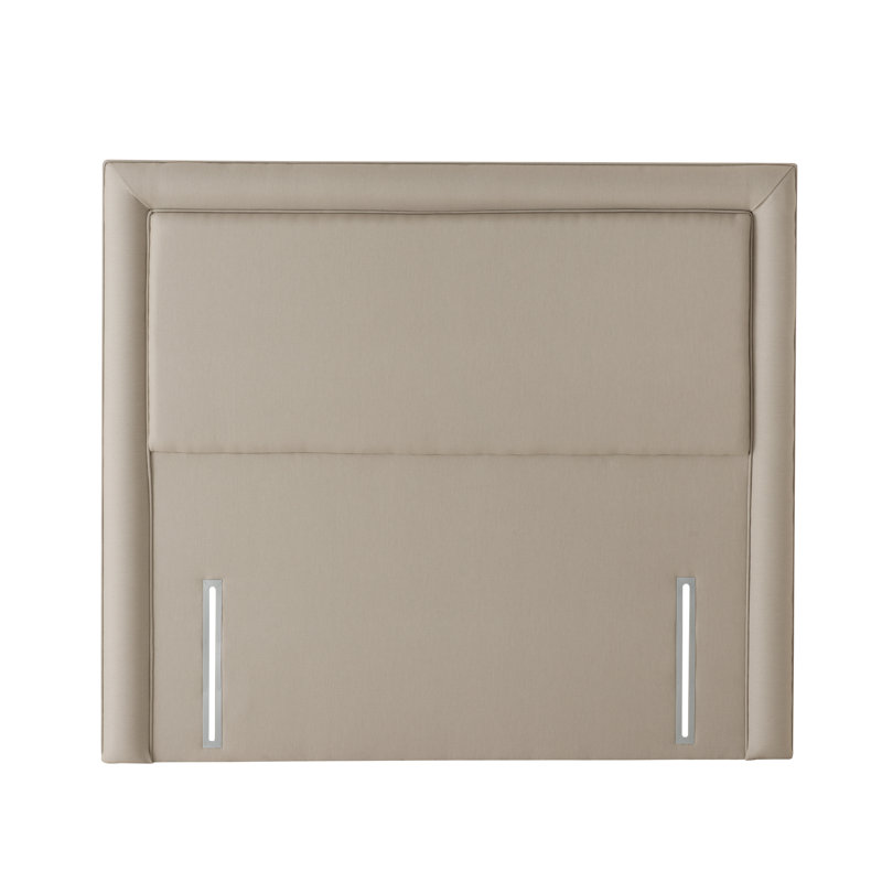 Evita Upholstered Headboard, Double (4'6), Sandstone