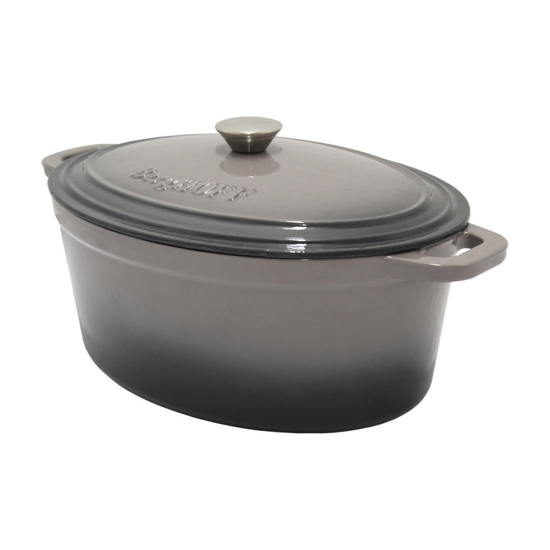 Cocotte ovale émaillée BergHOFF, Gris, 8 pintes