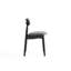Chaise d'appoint de salle à manger rembourrée Colbert-67946100
