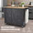 45.3'' Kitchen Island On Wheel With Drawer-908005150