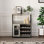 Armoire à vin avec support à vin amovible