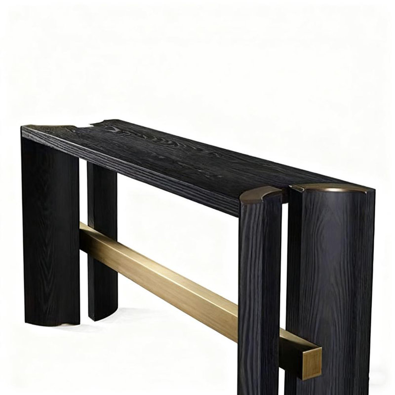Console Nordic Simple, H 30,7 po x l 63 po x P 14,2 po