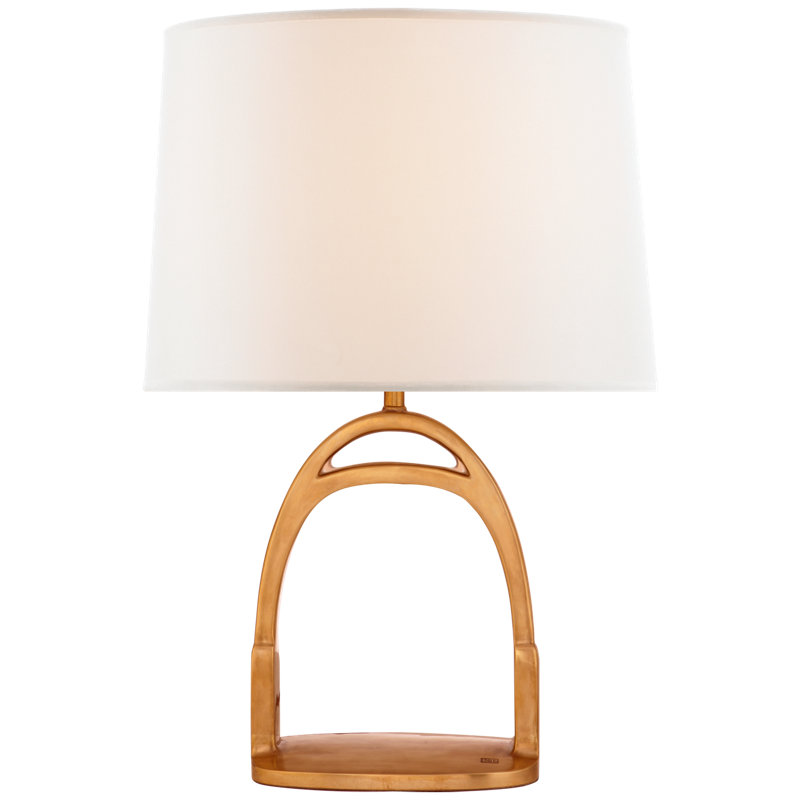 Ralph Lauren Westbury 1 Light Standard, Natural Brass