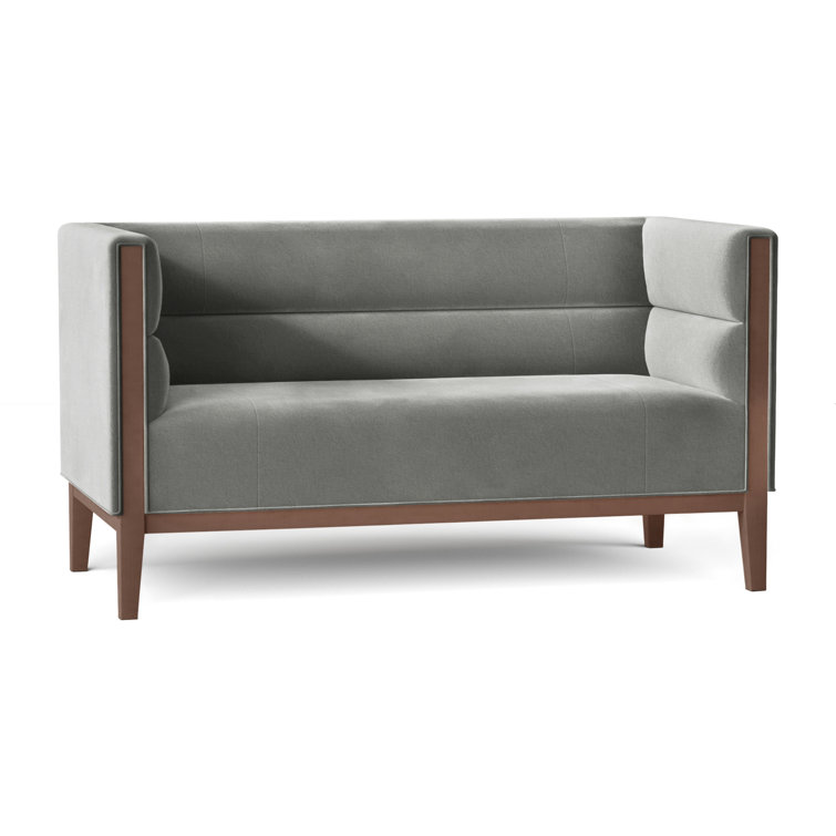 Dyson 58" Tuxedo Arm Loveseat