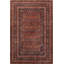 Tapis décoratif brun en polyester tissé à la machine-1724309610