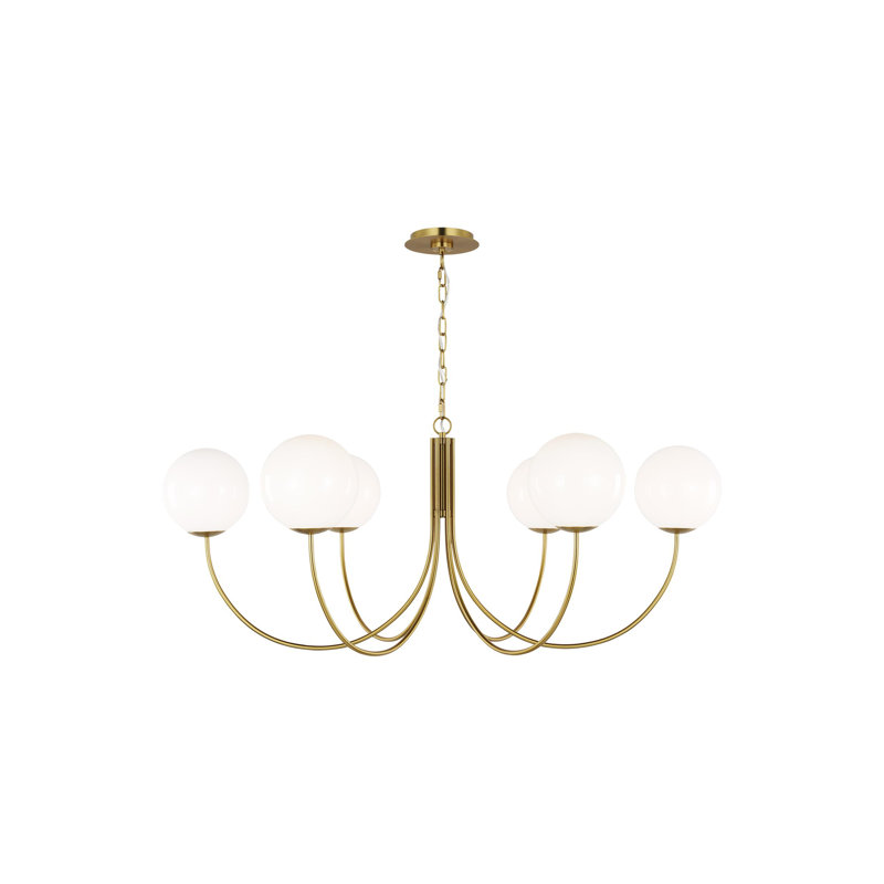 Noemie 6 - Light Dimmable Sphere Chandelier