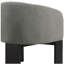 Fauteuil d'appoint rembourré brun Maciel