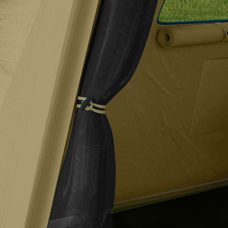 2 Person Tent, Brown/Green
