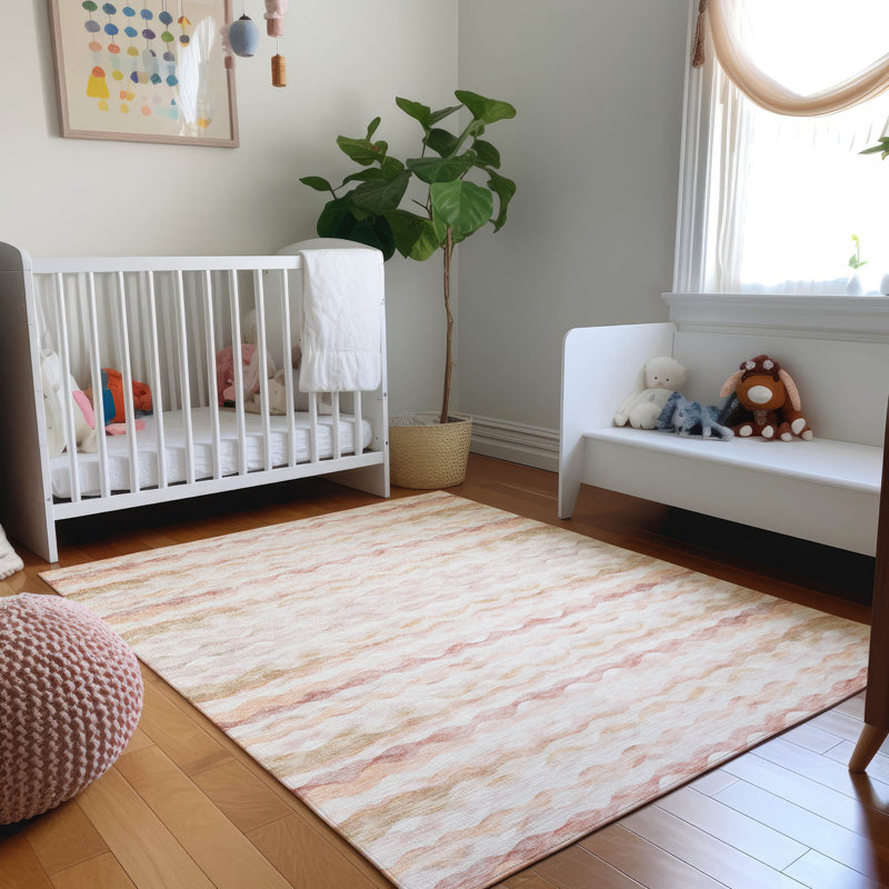Premium Machine Washable Cerrito AMF195 Rug, Rectangle 2'6" x 3'10"
