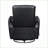 Recliners for Living Room | Swivel Glider Reclining Chair with Breathable Faux Leather | Black | Solid Wood &amp; Plywood Frame-1836803400-1836803403