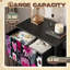 Commode moderne pour la chambre à coucher avec 4 tiroirs de rangement Imprimé animal abstrait Coeurs roses Commode à motifs floraux Commode en acier pour garde-robe de dortoir
