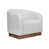 Ivory Polyester Blend