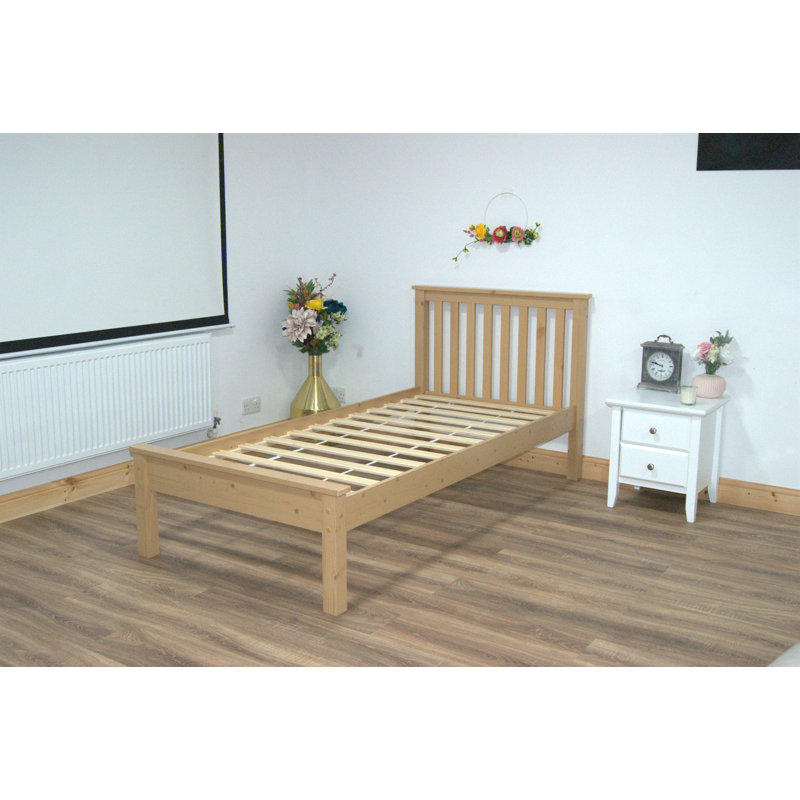 Wiltshire UV Waxed Pine Wooden Makenna Bed, Single (3')