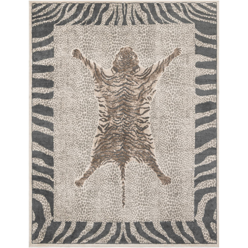  Tapis Tigres, Rectangle 7 pi 10 po x 10 pi