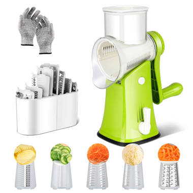 Homdox Electric Cheese Grater, Professional Electric Slicer Shredder, 150W  Electric Gratersr/Chopper/Shooter with One-Touch Control, 5 Free  Attachments for fruits, vegetables, cheeses - Coupon Codes, Promo Codes,  Daily Deals, Save Money Today