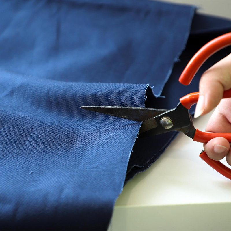 Toile 100% coton naturel par la cour - 59 pouces de largeur, Bleu très foncé