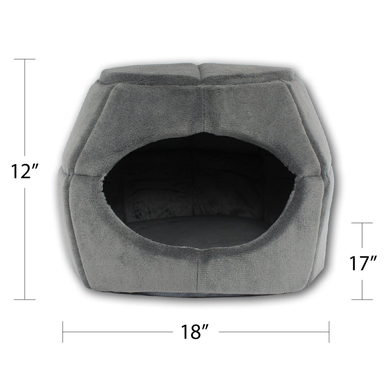 Kingsteignt Faux Fur Pet Bed