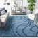 Ashal Abstract Blue Area Rug