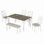 Ensemble de table de salle à manger de style rustique 6 pièces-1476726920-1476726927