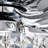 52'' Classical Crystal Ceiling Fan Lamp  5 Reversible Blades For Living Room, Dining Room, Bedroom, Family Room, Chrome