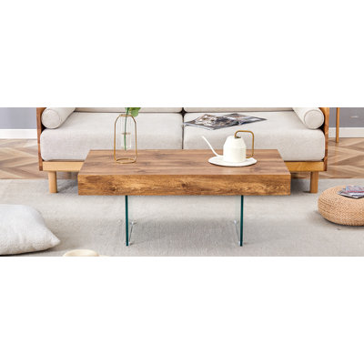 Table basse en MDF de style naturel