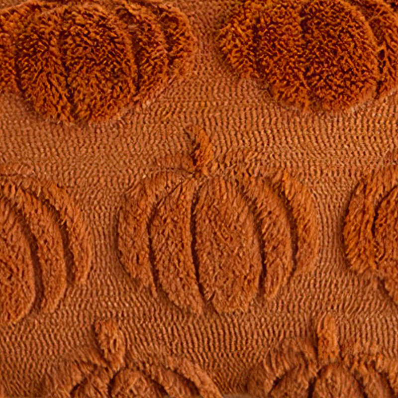 Soft Plush Pumpkin Pattern Throw Pillow