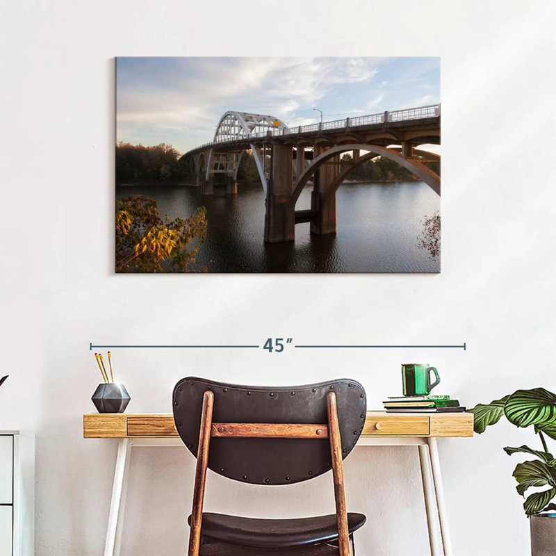 Lilie Edmund Pettus Bridge, H 26 po x l 39 po