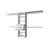 FM FURNITURE Geek Modular Closet Organizer System With Hanging Rods, Shelves, And Drawers , White-2030994896
