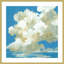 «Cumulus Drift I» par Emma Caroline, impression sur bois encadrée-109724859