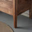 Armoire de rangement moderne en noyer noir