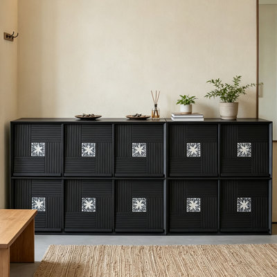 Italian style floor mounted bookcase
