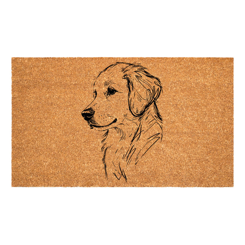 Bradburn Non-Slip Animal Print Doormat, 24" x 36"
