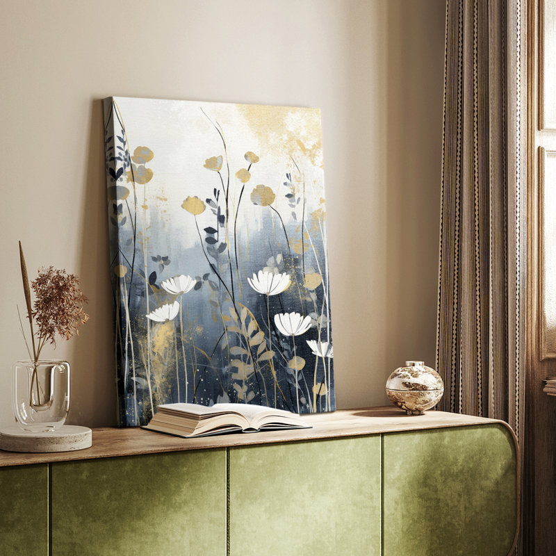 FLORAL Series CCCCLXX - Gallery Cavas, H 12 po x l 8 po