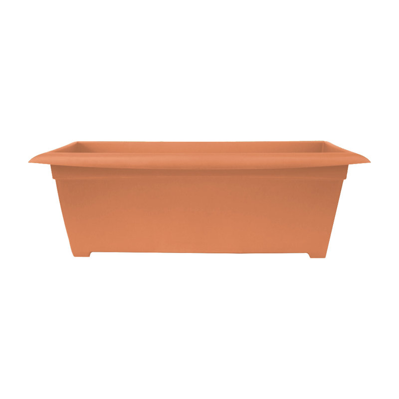 Dayton Coral Recycled Plastic Deck Box Planter