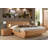 Gloria European-Style Solid Beech Wood Nightstand, 55 cm W × 44.5 cm D × 47 cm H — Natural Finish