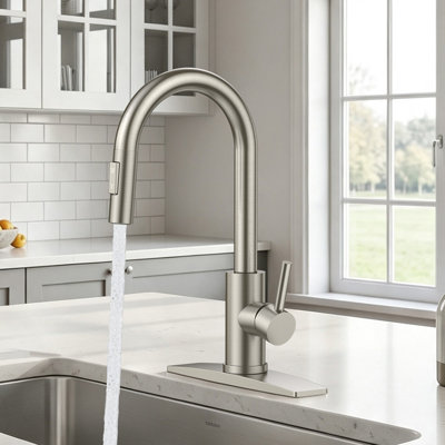 Pull Down Spray Single Lever Kitchen Tap