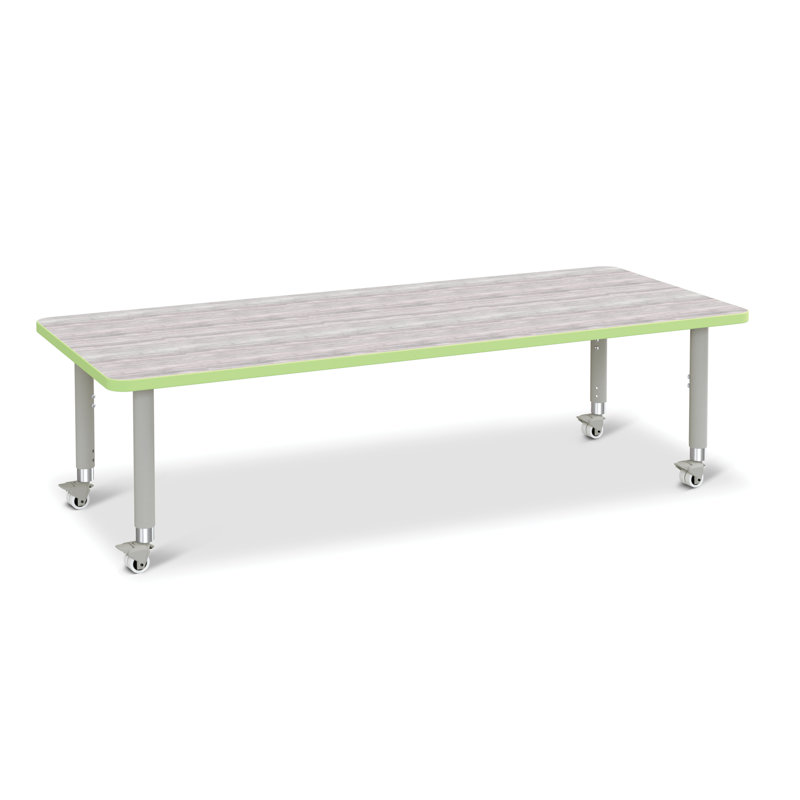 Tables d'activités Berries, Lime, L 30 po x l 72 po