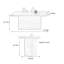 Table basse en pierre micro-cristalline