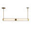 Luminaire suspendu linéaire DEL 47 po Alai-350448788