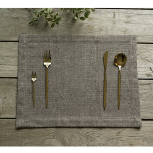 Cloth Placemats Set of 6 - Spring Garden Home Heat Resistant
