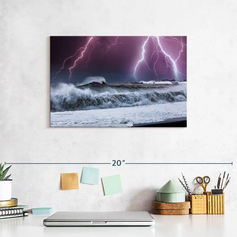 Alvord Ocean Thunderstorm, 8'' H x 12'' W