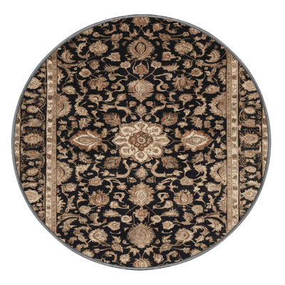 Machine Washable Persian Gray Area Rug